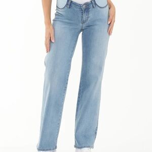 XS Kyle Wide Leg Jean Light Blue